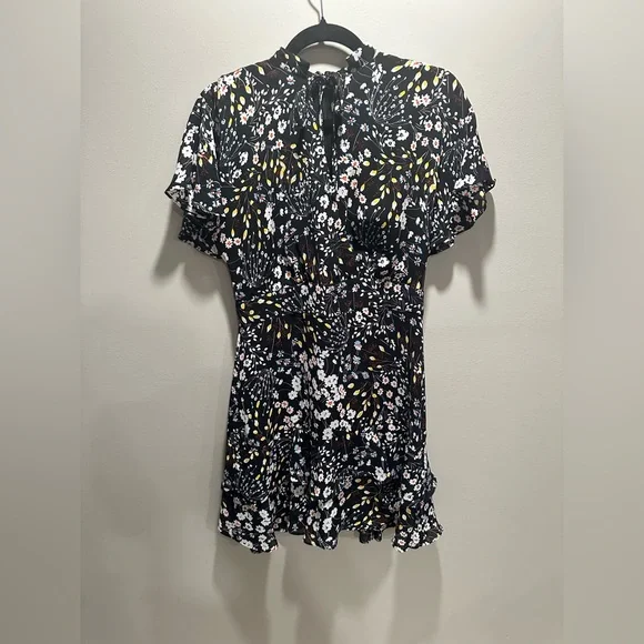 Parker Black Floral Women's Blouse - Picture 1 of 4
